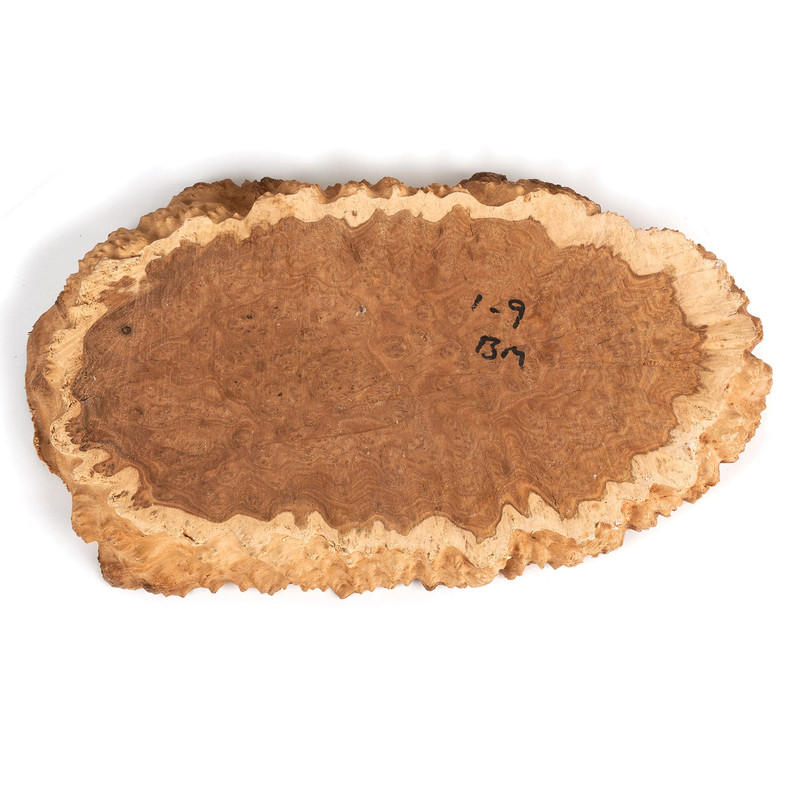 Australian Brown Mallee Burl Slice - 1 kg - 2 kg